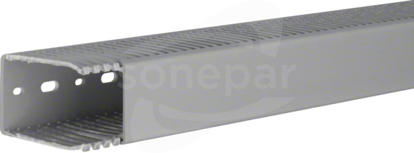 LKG 750500 7030B szary Kanał grzebieniowy z pokrywą