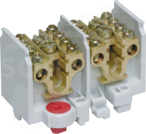 K25A 4x25mm2 Zacisk rozgałęźny 2P
