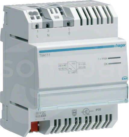 TXA111 30VDC 320mA Zasilacz TEBIS TX