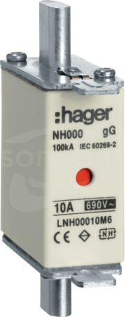 WT/NH-00 gG 690VAC 10A Wkładka bezpiecznikowa