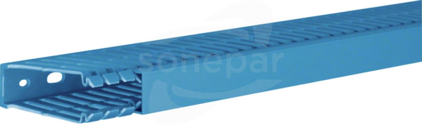 BA7 80025BL (80x25x2000mm) niebieski Kanał grzebieniowy