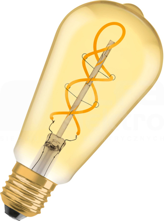 VINTAGE 1906 CL EDISON FIL GOLD 25 5W/820 E27 ND Źródło LED FILAMENT (G)