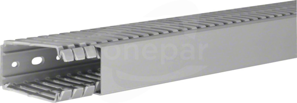 BA7 80040 (80x40x2000mm) szary Kanał grzebieniowy