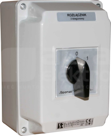 ŁK25R 2.8211/OB4ZC Łącznik krzywkowy w obudowie