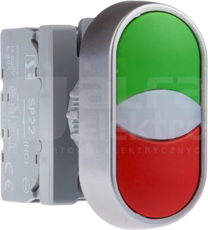 SP22 2KL-20/Z/C Przycisk 2-klaw.