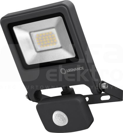 ENDURA FLOOD SENSOR 20W 4000K DG 1700lm IP44 IK06 Naświetlacz LED z czujnikiem ruchu