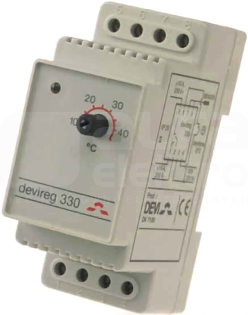 DEVIREG 330 -10°C...10°C Termostat zakresowy