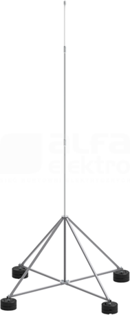 65.5 AL/OG IZ 2P CZ (5m) Maszt izolowany na czworonogu do zwodów poz.wys.