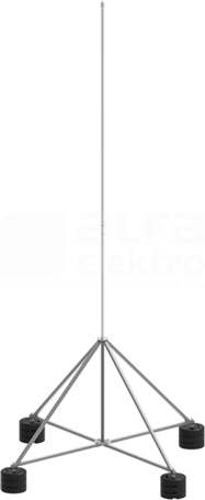 65.3 AL/OG ZA 3P CZ (3m) Maszt na czworonogu do zwodów poziomych wysokich