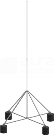 65.6 AL/OG ZA 4P CZ (6m) Maszt na czworonogu do zwodów poziomych wysokich