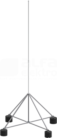 65.6 AL/OG ZA 3P CZ (6m) Maszt na czworonogu do zwodów poziomych wysokich