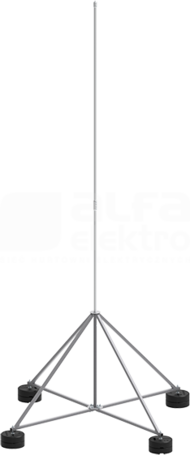 65.6 AL/OG ZA 2P CZ (6m) Maszt na czworonogu do zwodów poziomych wysokich