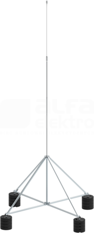 65.2 AL IZ 4P CZ (2m) Maszt izolowany na czworonogu do zwodów poz.wys.