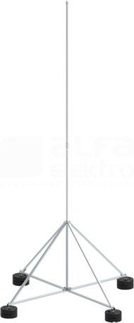 65.5 AL ZA 2P CZ (5m) Maszt na czworonogu do zwodów poziomych wysokich