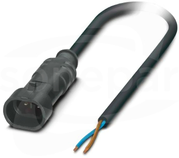 SAC-2P-SUSMS/10,0-PUR Kabel czujnika/urządzenia wykonawczego
