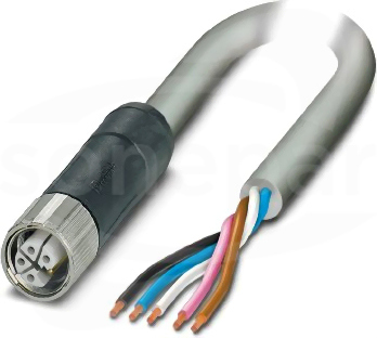 SAC-5P- 3,0-510/M12FSL FE Kabel mocy