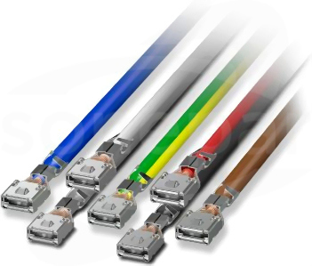 EV-T2M3SOW-3AC32A-1,5M6,0E Zestaw kabli do gniazdo stacji ładowania