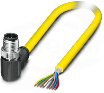 SAC-8P-M12MR/ 5,0-542 SH BK Kabel czujnika/urządzenia wykonawczego