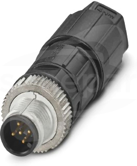 SACC-M12MS-5QO-0,5-CM M Wtyk męski prosty