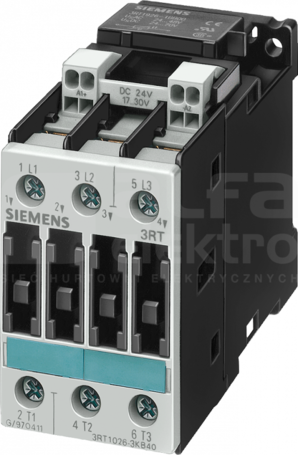 SIRIUS 25A 11kW 230V 50/60Hz Stycznik 3P