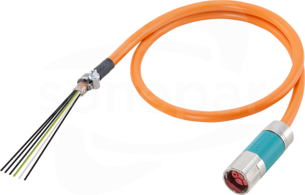 SINAMICS S120 4x1,5+(2x1,5)C 0/10/5/0m Kabel zasilający