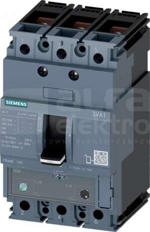 SENTRON 3P 160A Wyłącznik