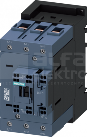 SIRIUS 95A 45kW 220-240VAC/DC 1NO+1NC Stycznik 3P