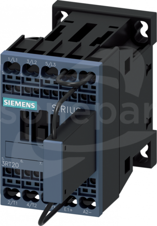 SIRIUS 16A 7,5kW  400V 3P 110VDC 1NC Stycznik kolejowy