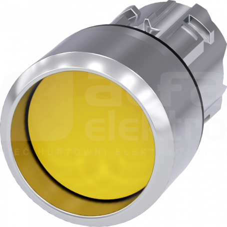 SIRIUS ACT 22mm z samop.żółty Przycisk wystający metal