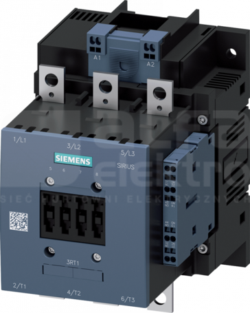 SIRIUS 115A 55kW 575-600VUC 2NO+2NC Stycznik 3P