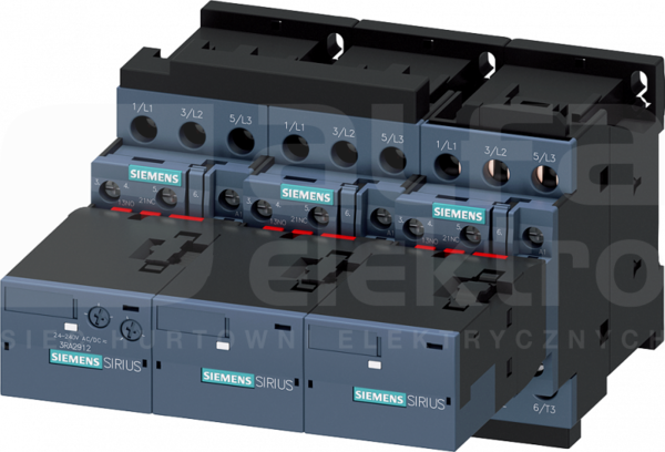 SIRIUS 11kW 400V 50/60Hz Kombinacja stycznikowa