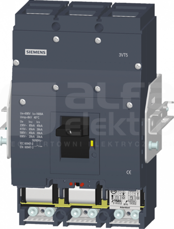SENTRON 3P 1600A 55kA Blok łączeniowy wyłącznika