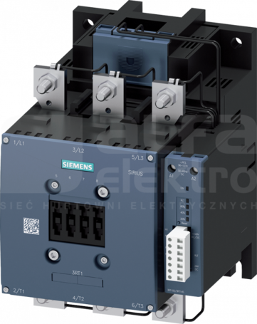 SIRIUS 400A 200-277VUC 1NO+1NC Stycznik 3P