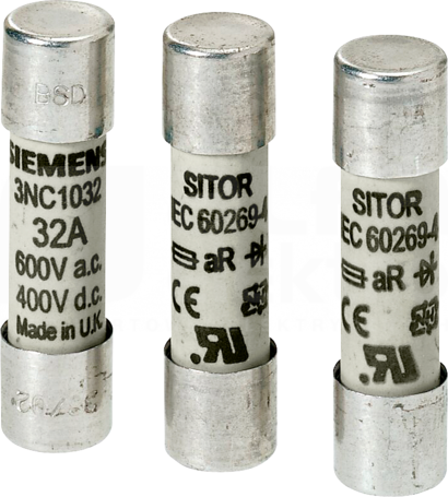 SITOR 100A 600VAC 500VDC aR Wkładka bezpiecznikowa