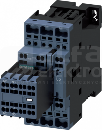 SIRIUS 12A 5,5kW 24VDC 2NO+2NC Stycznik 3P