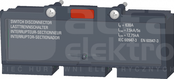SENTRON 3VT93636DT00 3/4P Blok rozłącznika