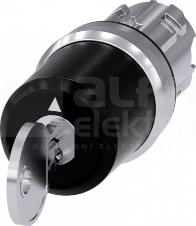 SIRIUS ACT 22mm I-O-II b/samop. Przełącznik z kluczem CES metal