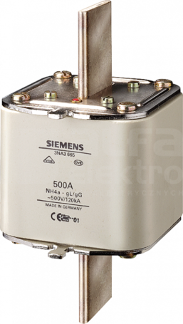 SENTRON NH4a 1000A 500V gG Wkładka bezpiecznikowa
