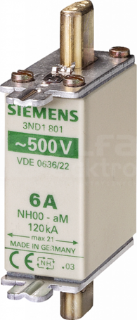 SENTRON NH000 80A 500V aM Wkładka bezpiecznikowa