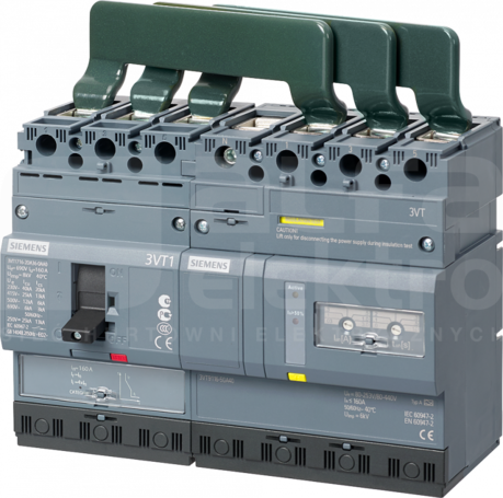 VT160 150A 415VAC 4P Moduł RCD
