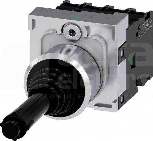 SIRIUS ACT 22mm O-I-II-III z samop. Joystick okrągły tworz/metal