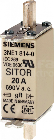 SITOR NH000 16A 690VAC gS Wkładka bezpiecznikowa