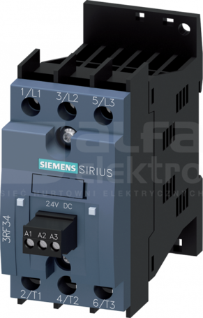 SIRIUS 5,4A 48-480V/24VDC Stycznik półprzewodnikowy 3-faz.
