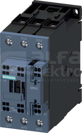 SIRIUS 37kW 400V 24VDC 1NO+1NC Stycznik 3P