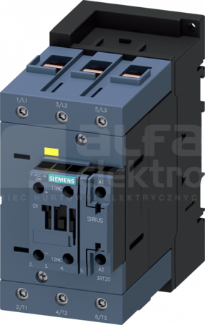 SIRIUS 110A 55kW 83-150VAC/DC 1NC Stycznik 3P