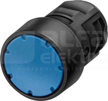 SIRIUS 16mm biały Przycisk sterowniczy płaski