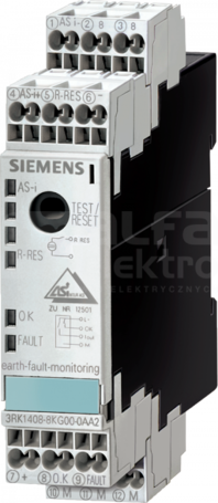 AS-I SLIMLINE S22.5 1DI/2DO Moduł kontroli doziemień