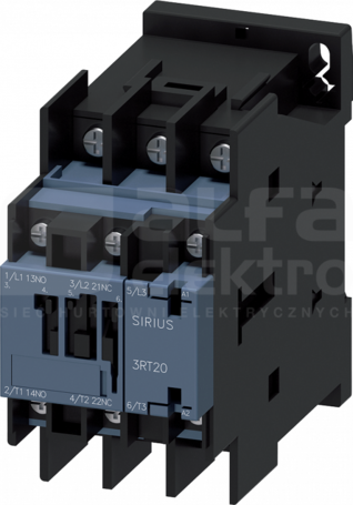 SIRIUS 15kW/400V 1NO+1NC Stycznik 3P