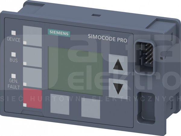 SIMOCODE PRO 3UF72101AA010 Panel operatorski
