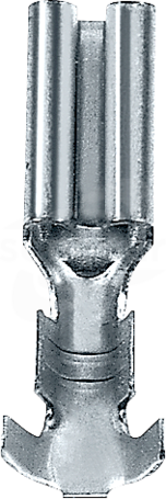 2,8 x 0,8mm Styk wsuwany do wsuwki płaskiej